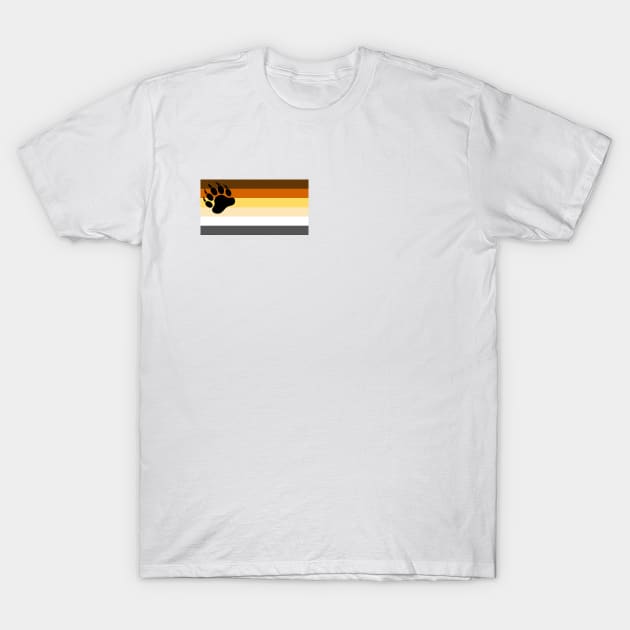 Gay Bear Pride Flag T-Shirt by topher